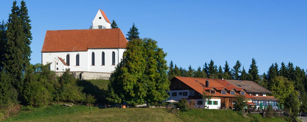 Panoramagasthof Auf Dem Auerberg Bernbeuren Exterior photo