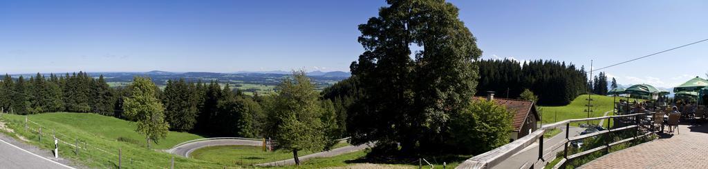 Panoramagasthof Auf Dem Auerberg Bernbeuren Exterior photo
